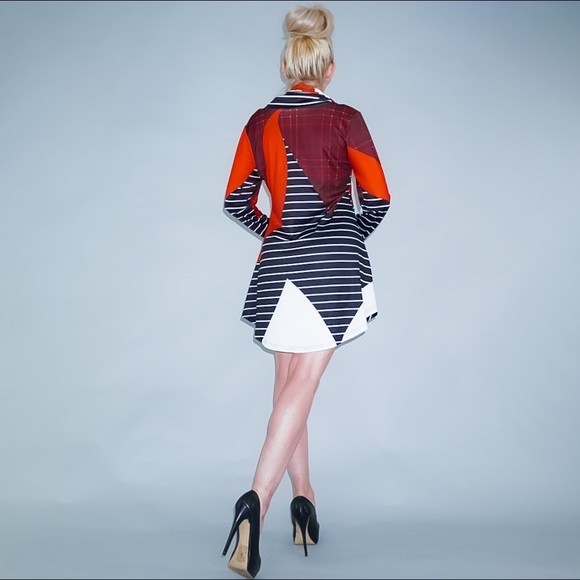 Long Sleeve Mod Dress - Picture 6 of 15